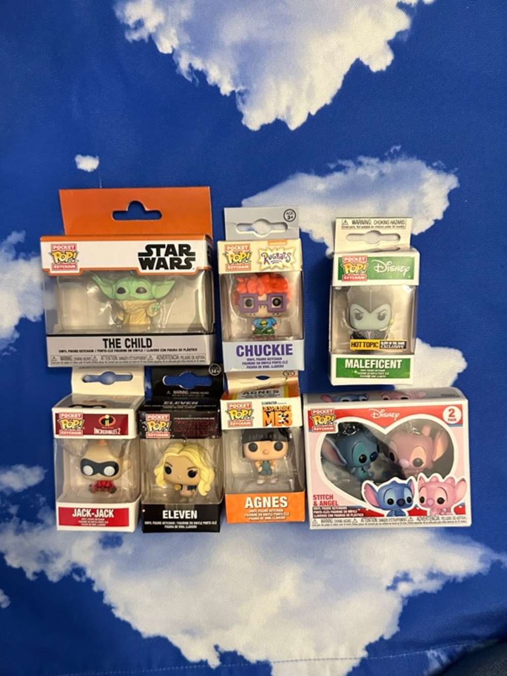 Fun Pop keychain assortment